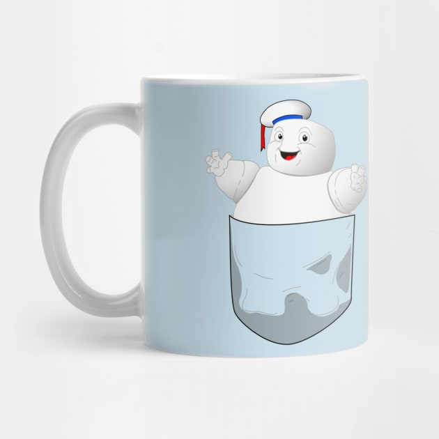 Ghostbusters Pocket Puft by deancoledesign